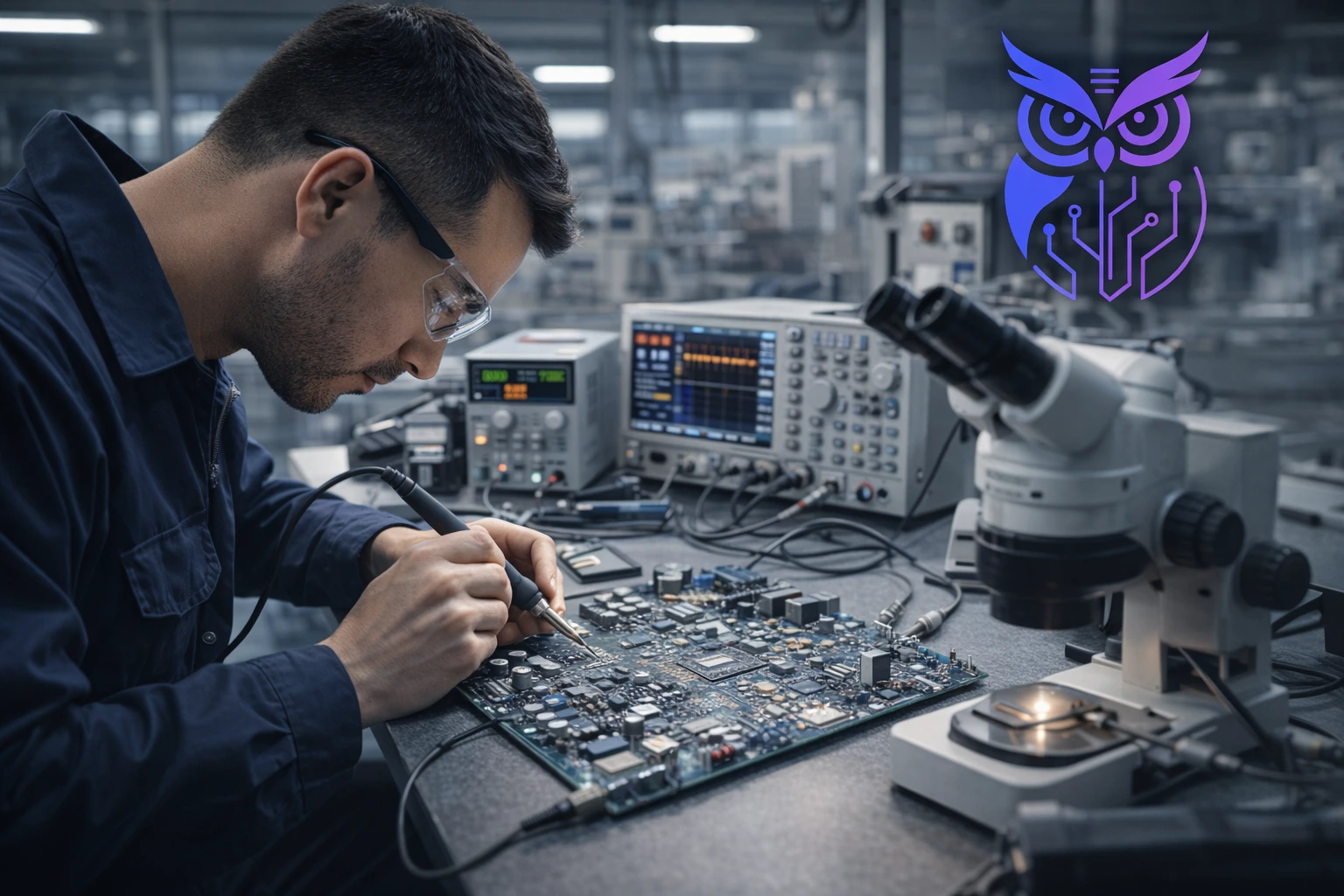 Formação prática em eletrónica e robótica